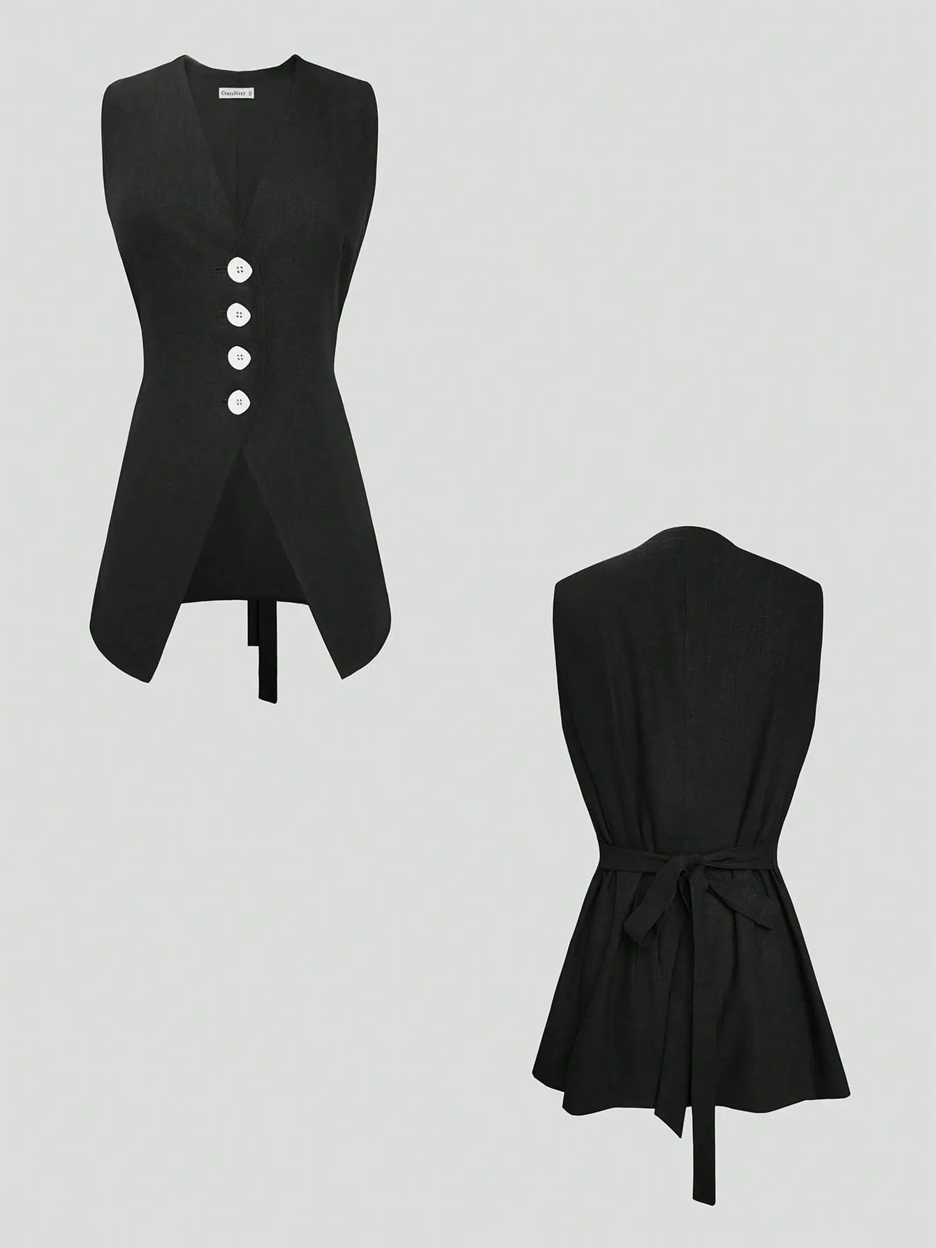 Vest and Skirt Two-Piece Set WOMEN - CHIC TB