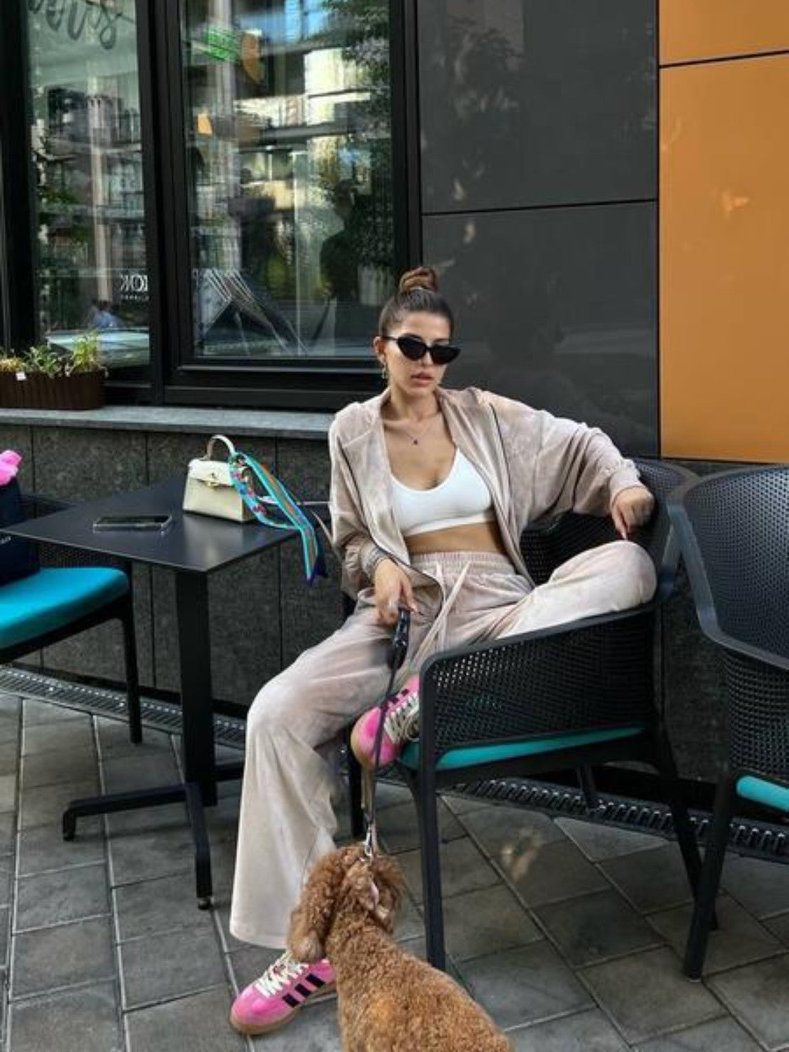 Hooded Jacket and Pants WOMEN Set - CHIC TB