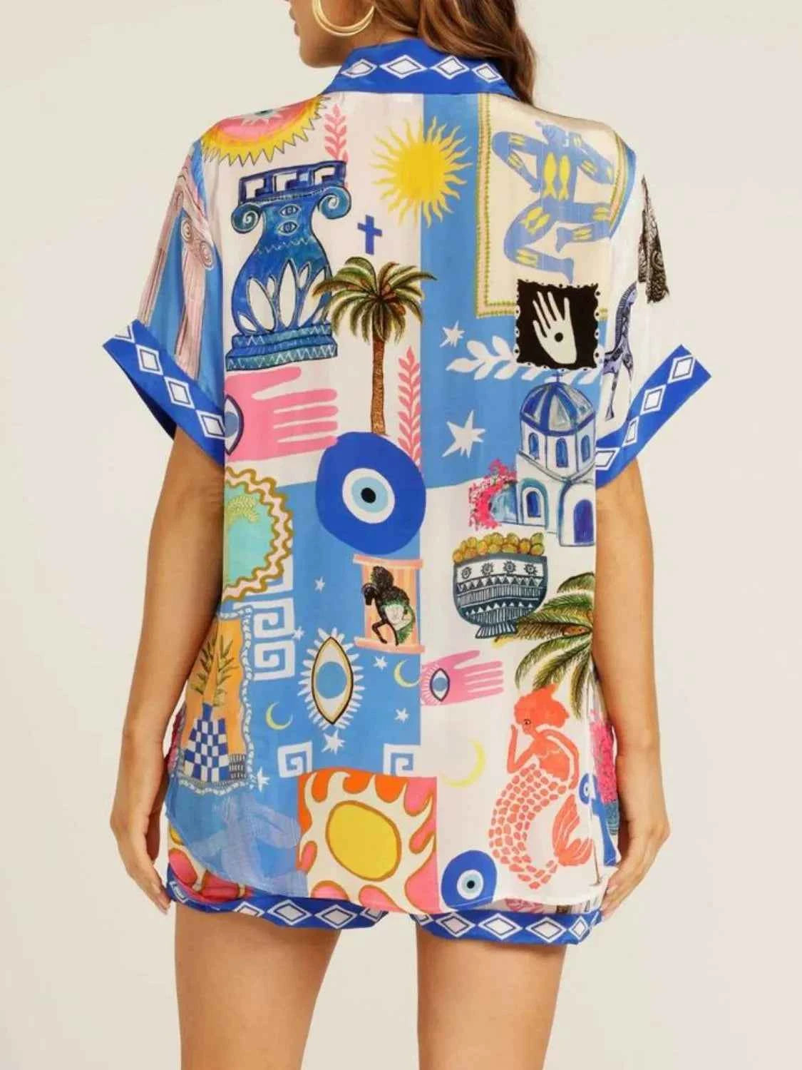 Top and Shorts Set