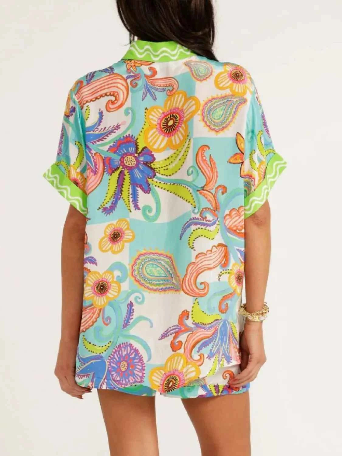 Top and Shorts Set