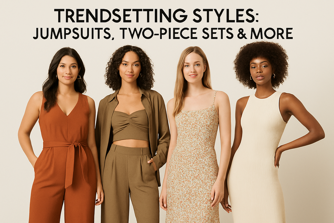 Trendsetting Styles: Jumpsuits, Two-Piece Sets & More for Women