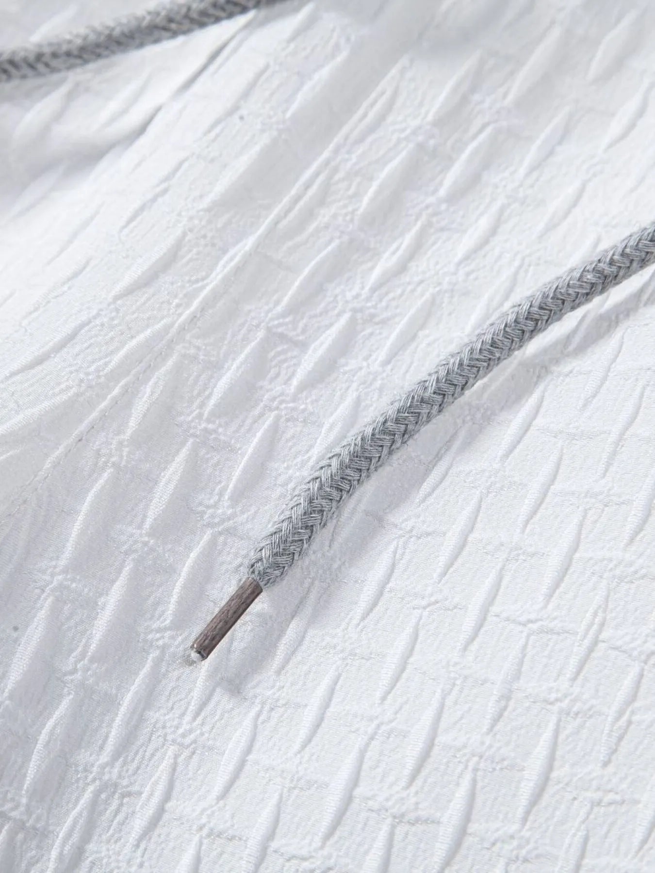 Men's Classic Textured Shorts with Elastic Waist.