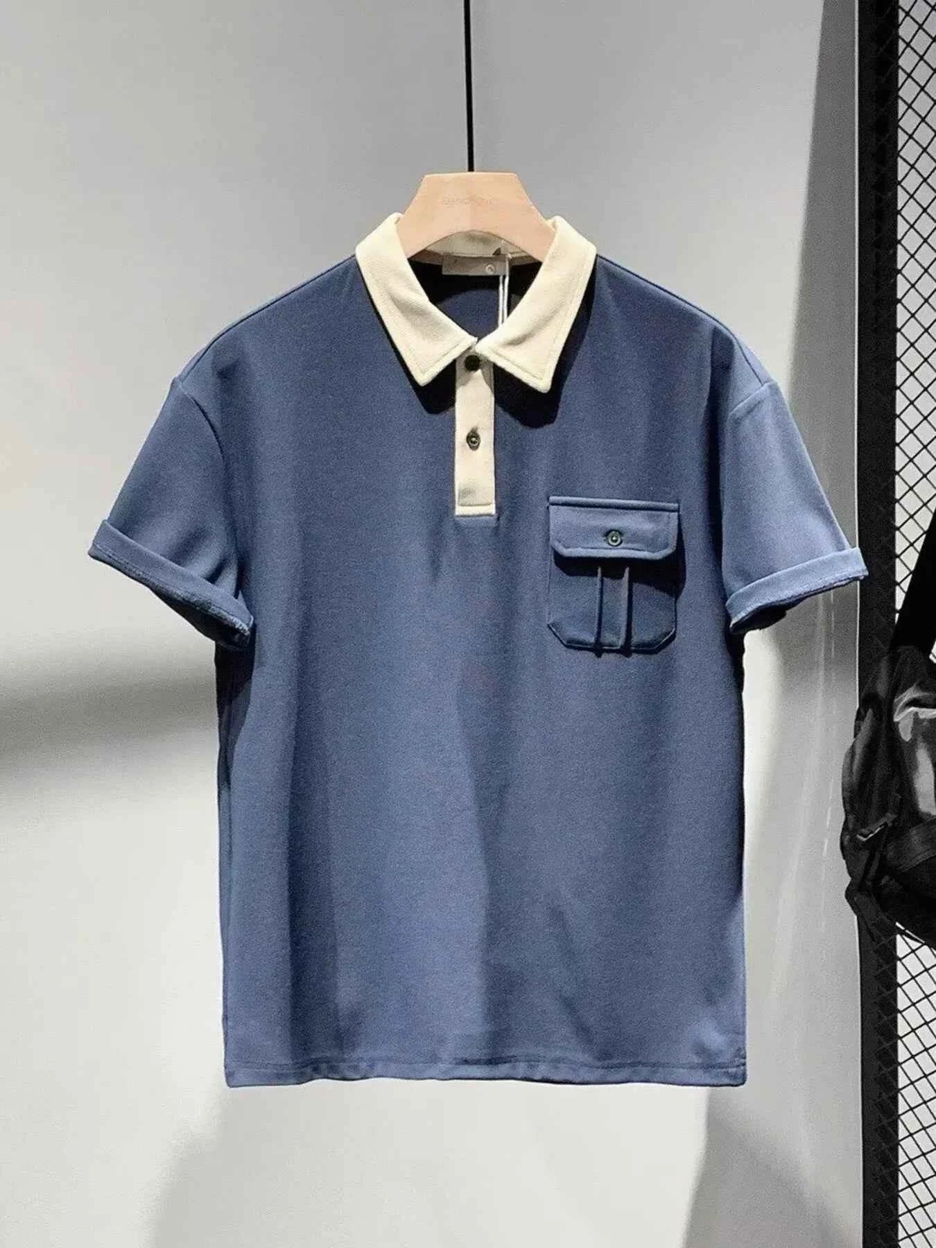 Men's Button Detail Short Sleeve Polo