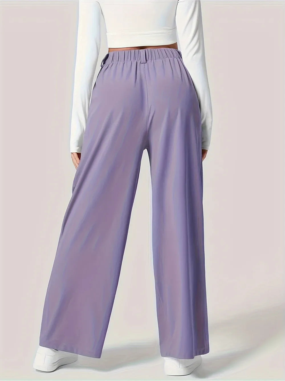 Wide Leg Pants with Pockets for women.