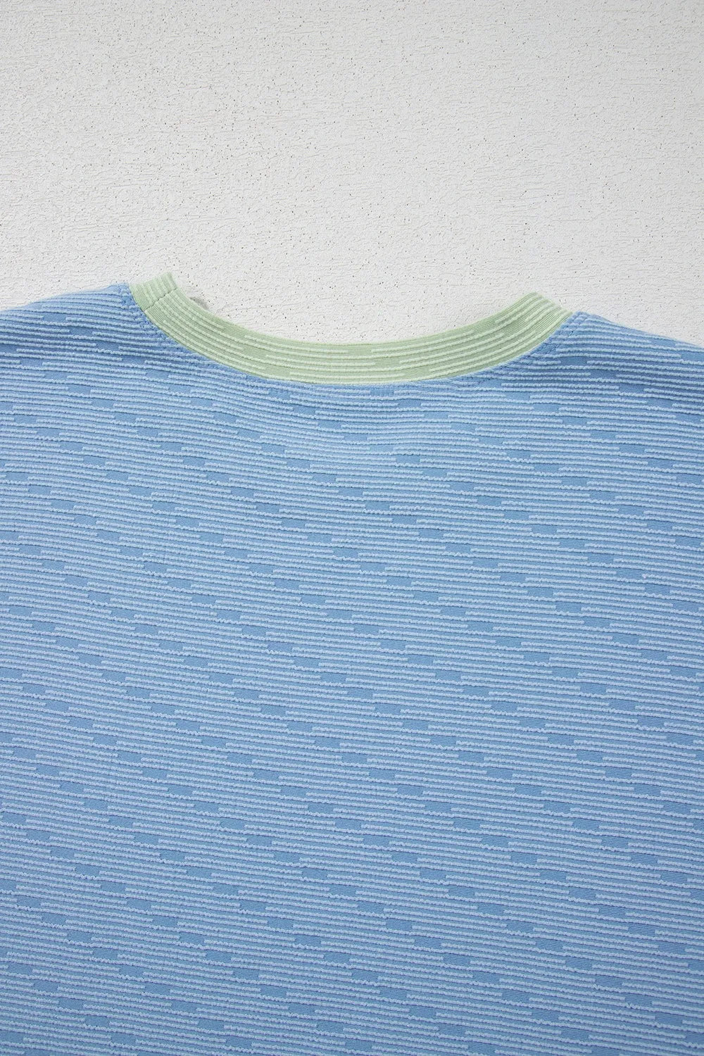 Round Neck Top and Shorts Set.