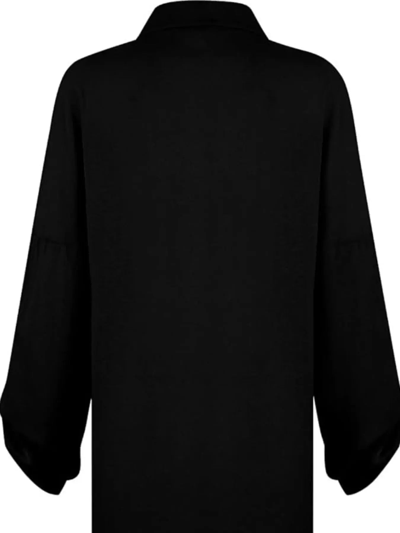 Button Down Long Sleeve Shirt Dress.