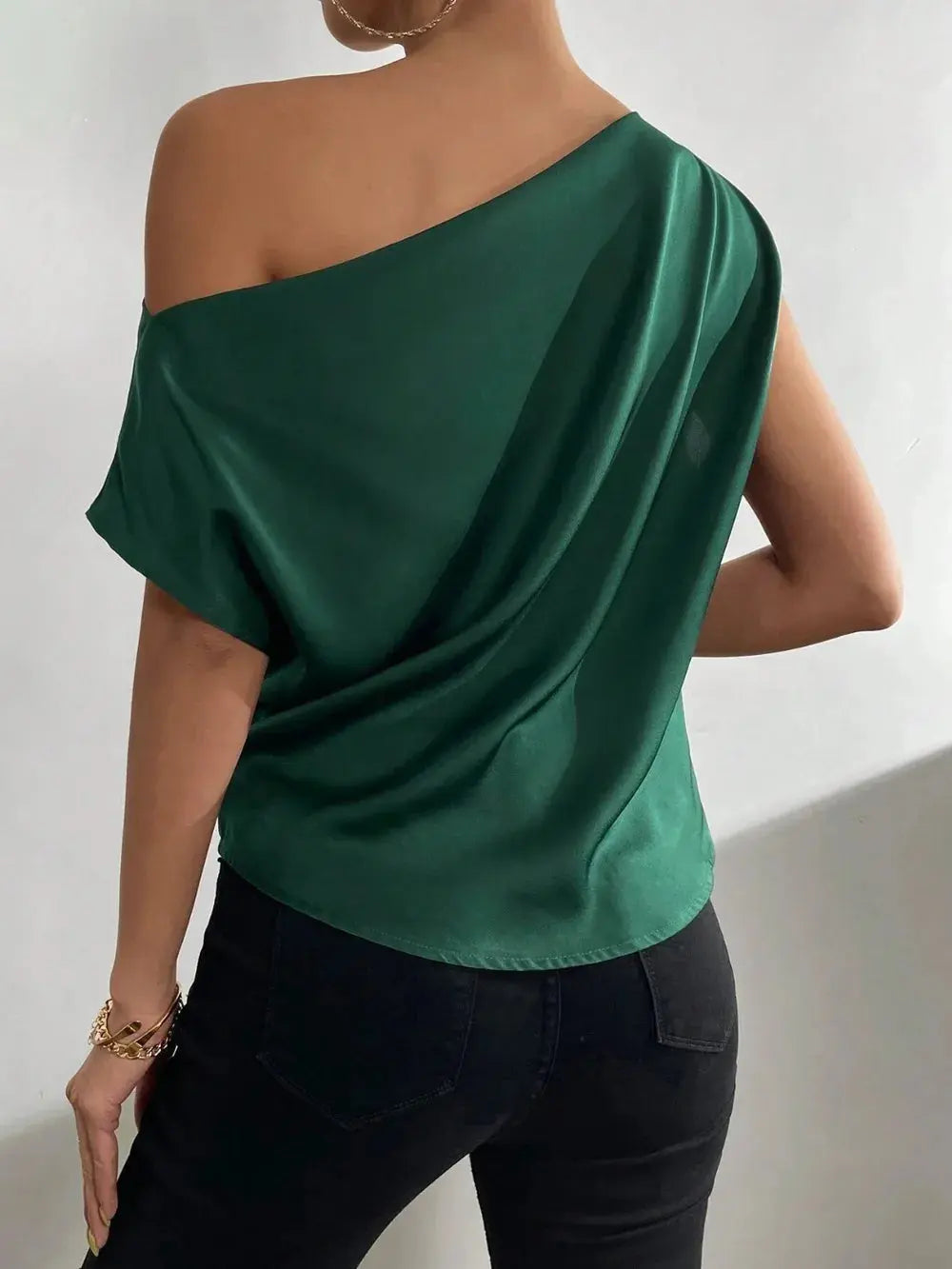 Single Shoulder Blouse WOMEN.