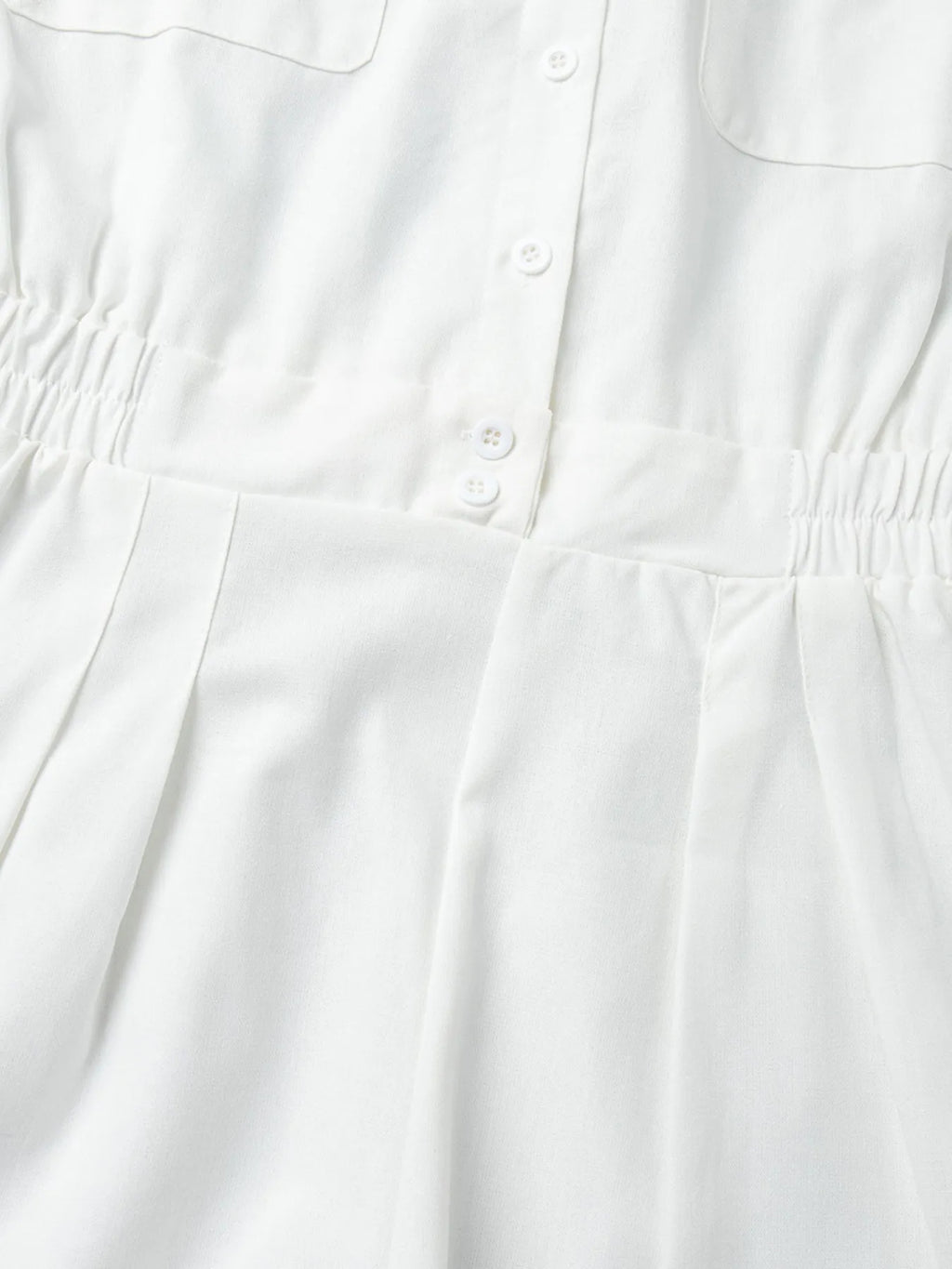 Casual Button Front Long Sleeve Romper.