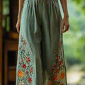 Pants Women's Linen Wild Wide Legs