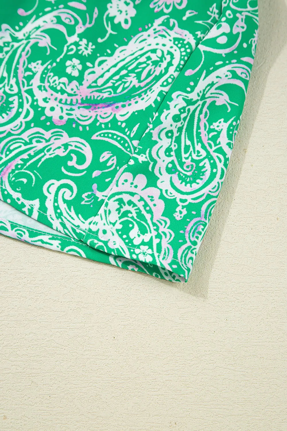 Ruffled Hem Long Sleeve Shirt Dress.