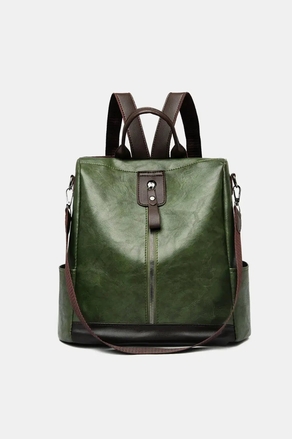 PU Leather Backpack Bag.