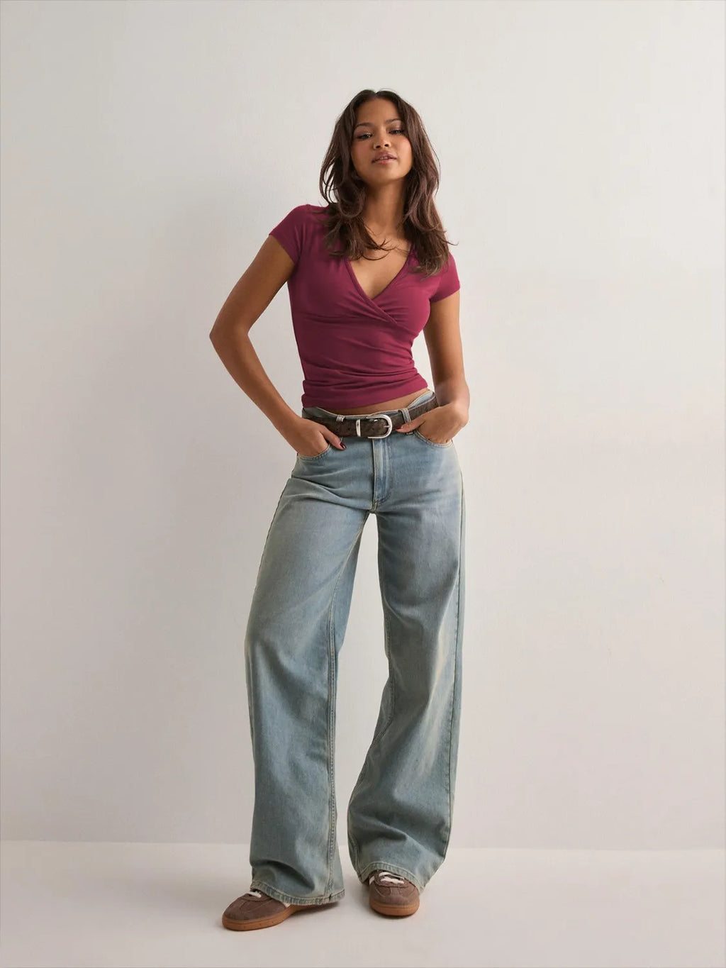 Surplice Short Sleeve T-Shirt.