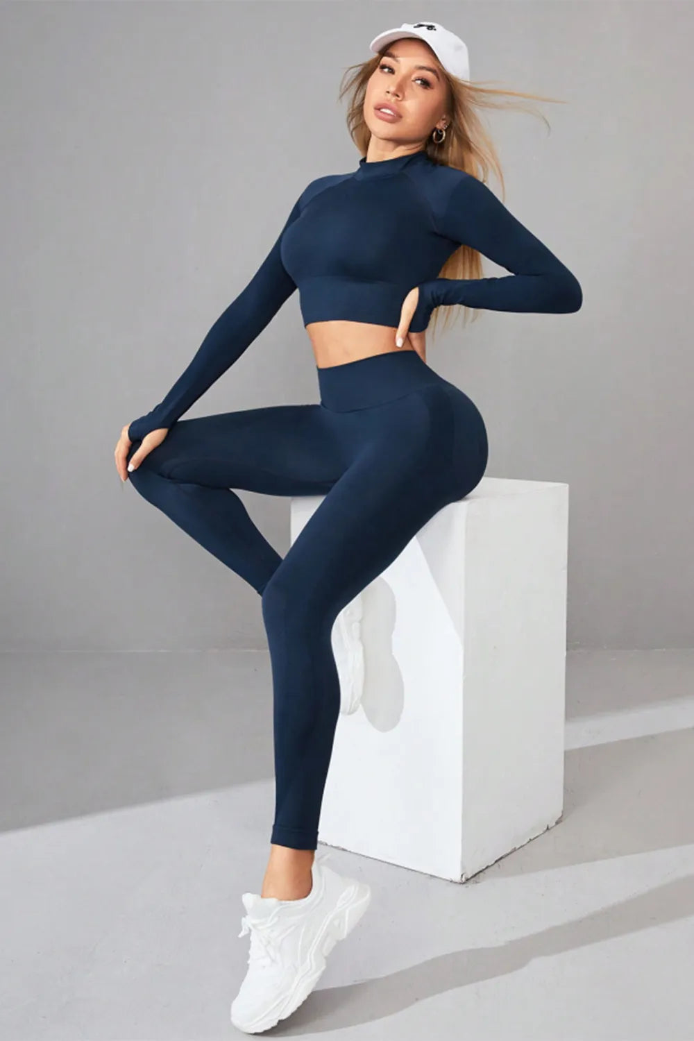 Long Sleeve Top and Pants Active Set.