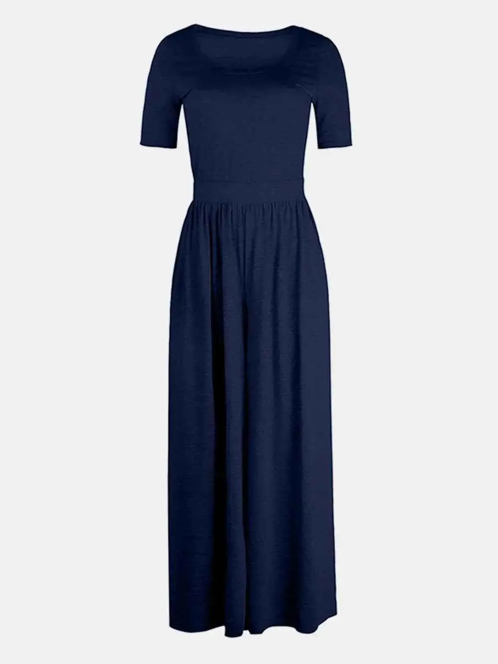 Short Sleeve Jumpsuit.