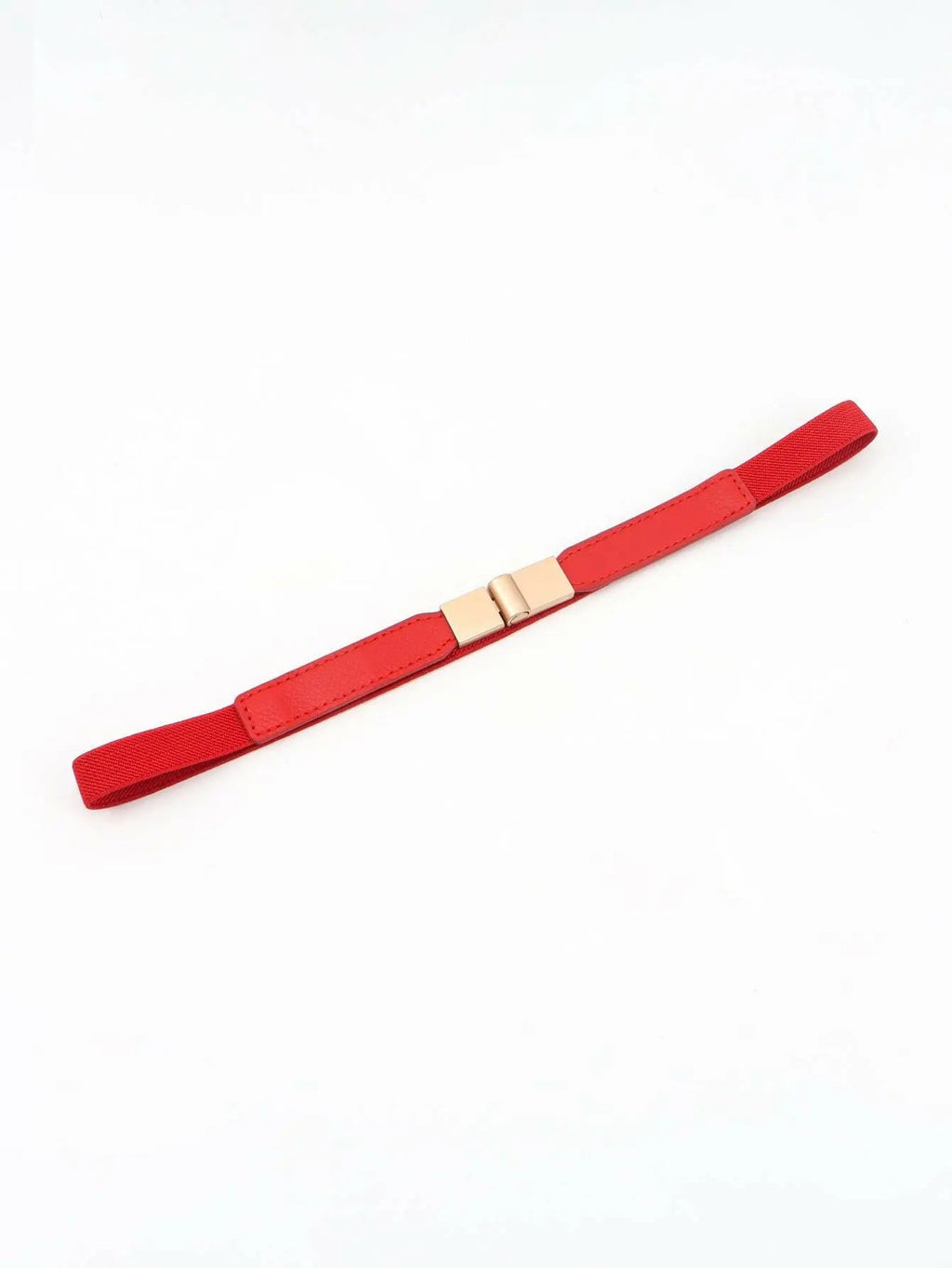 PU Elastic Skinny Belt.