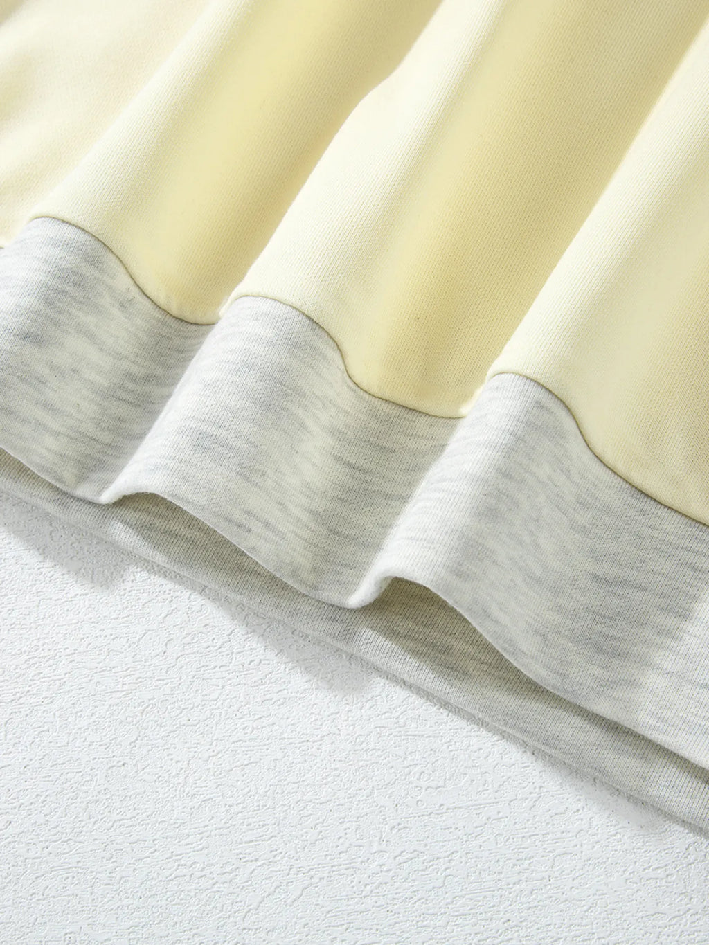 Color Block Round Neck Top and Pants Set.