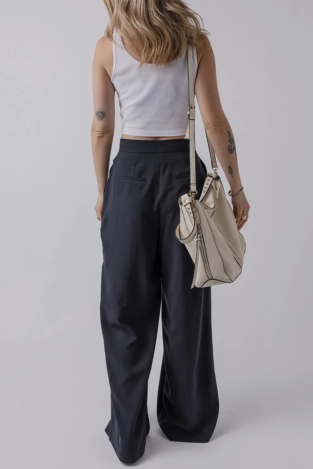 Wide Leg Pants with Pockets.
