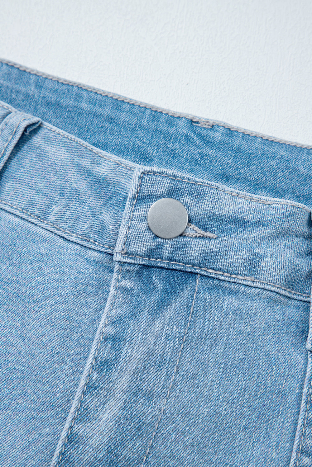 Beau Blue High Rise Barrel Relaxed Patch Pocket Jeans Dear-Lover Dropshipping