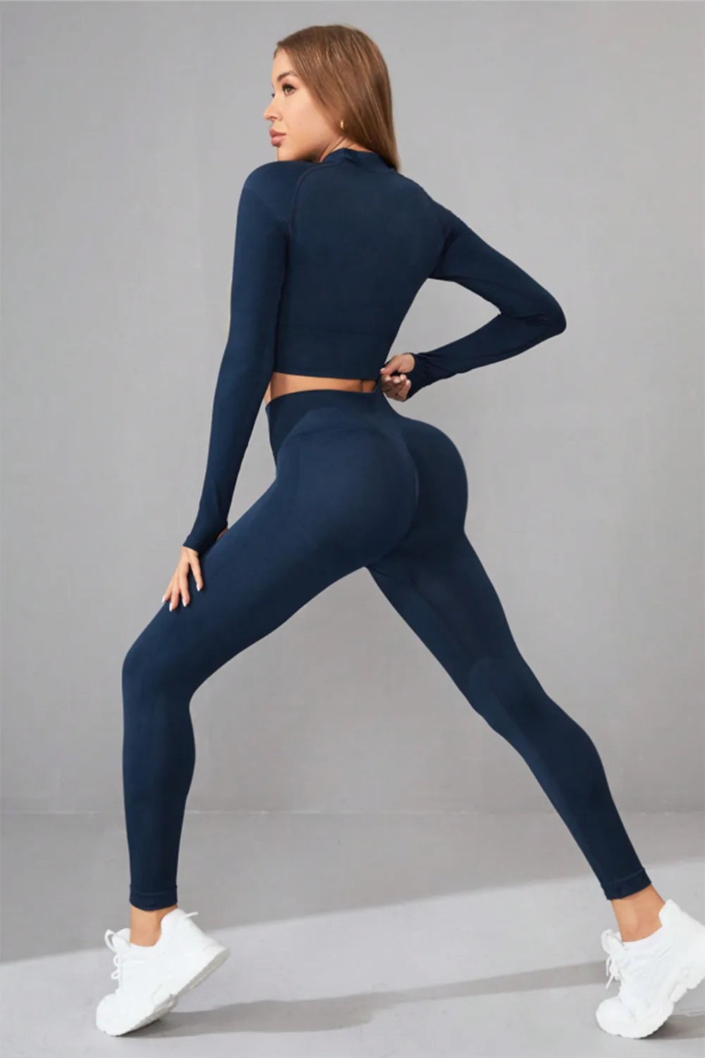 Long Sleeve Top and Pants Active Set.