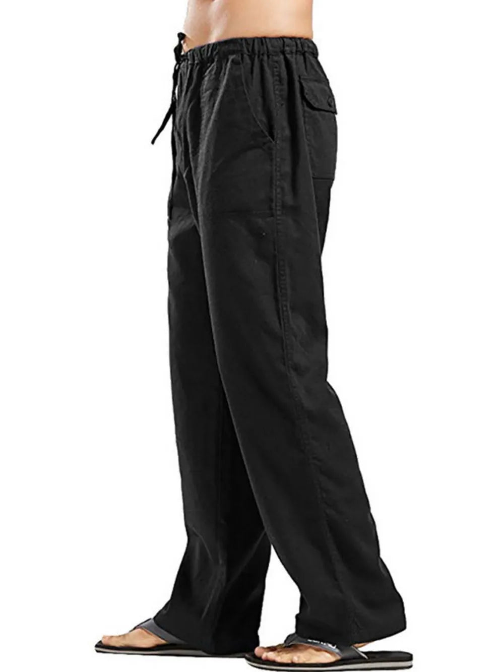 Men's Straight Leg Pants Plus Size.