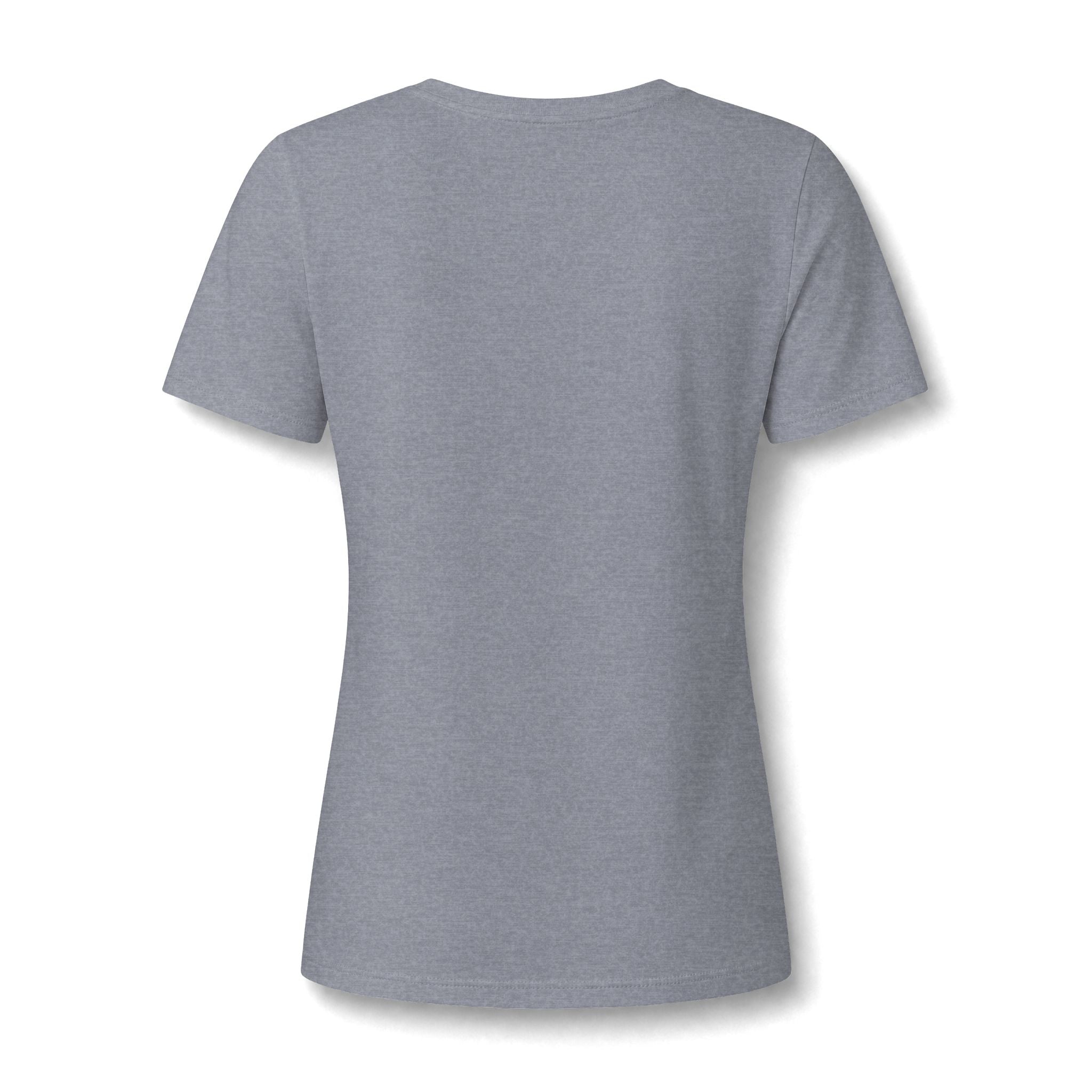 Women's Relaxed Heather CVC V-Neck Tee Printify