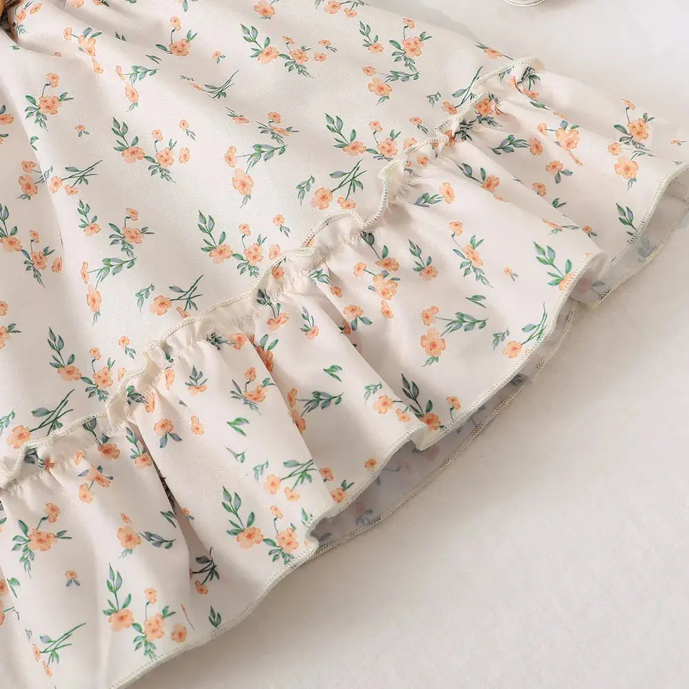 Single Shoulder Top and Printed Skirt Set.