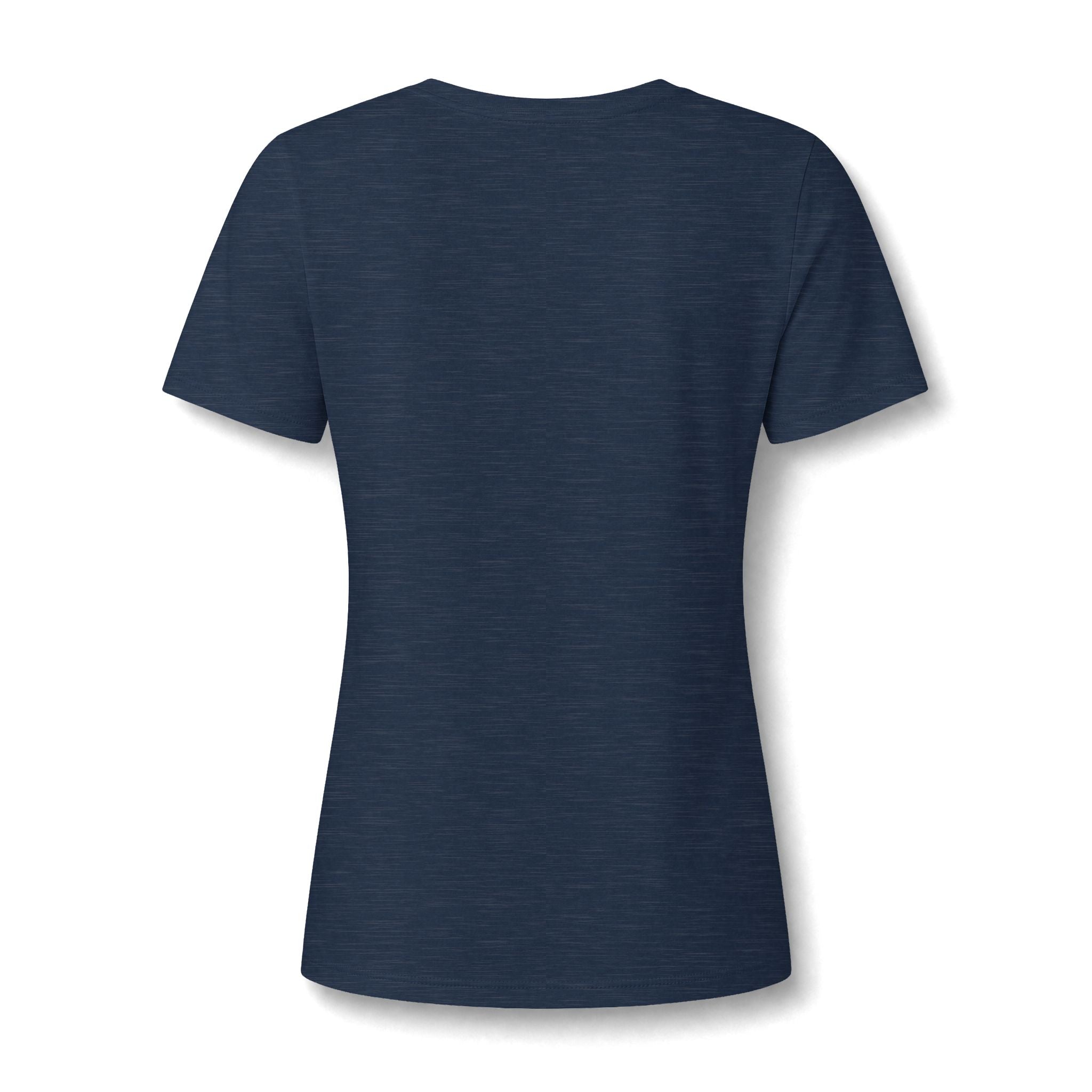 Women's Relaxed Heather CVC V-Neck Tee Printify