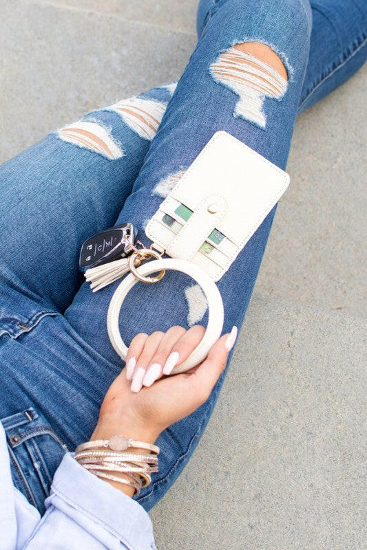 Key Ring Wallet Bracelets.