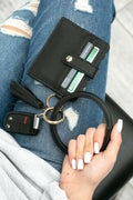 Key Ring ID Wallet Bracelet.