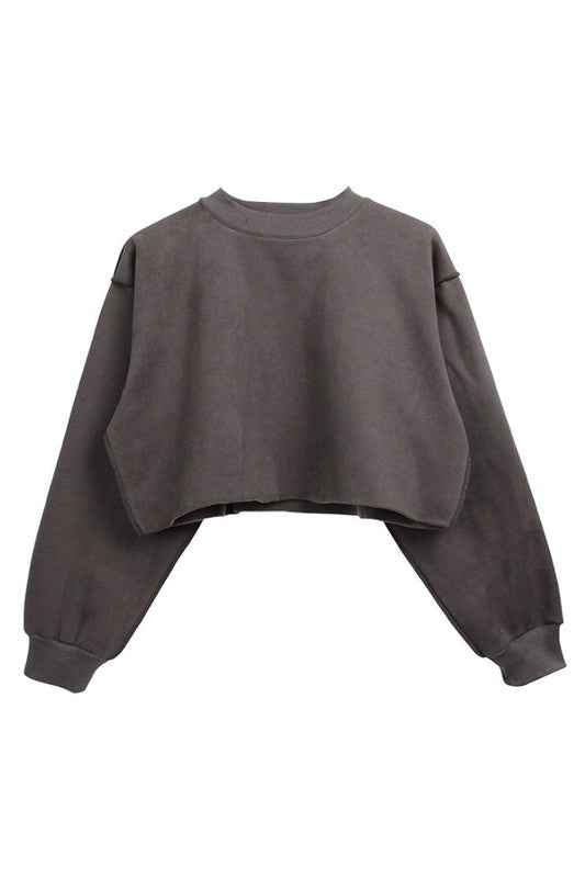 Crop Top Sweatshirt