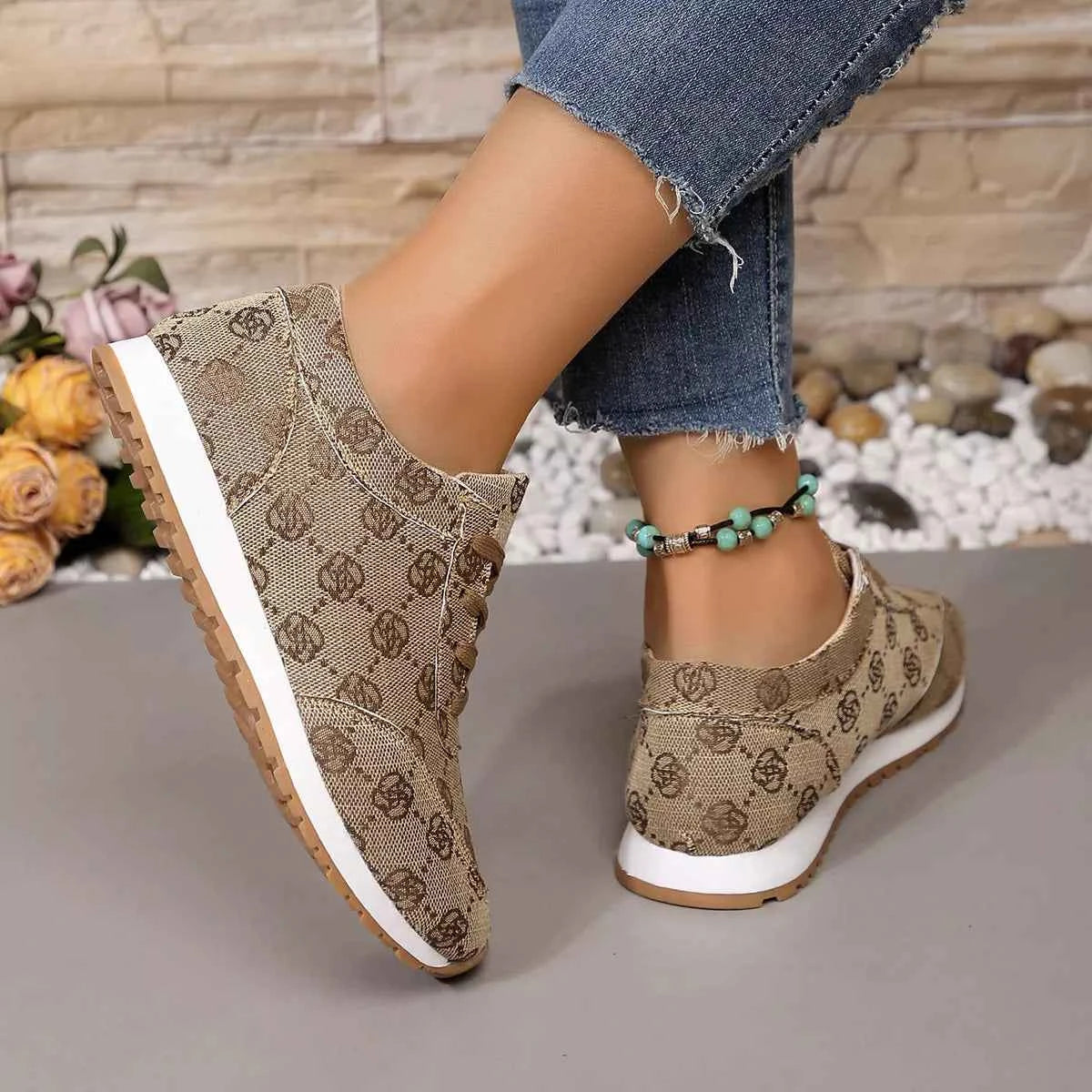 Casual Lace Up Sneakers
