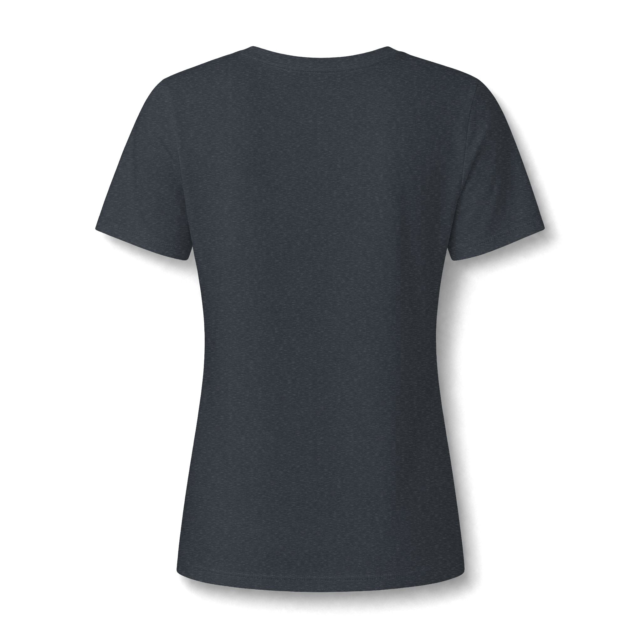 Women's Relaxed Heather CVC V-Neck Tee Printify