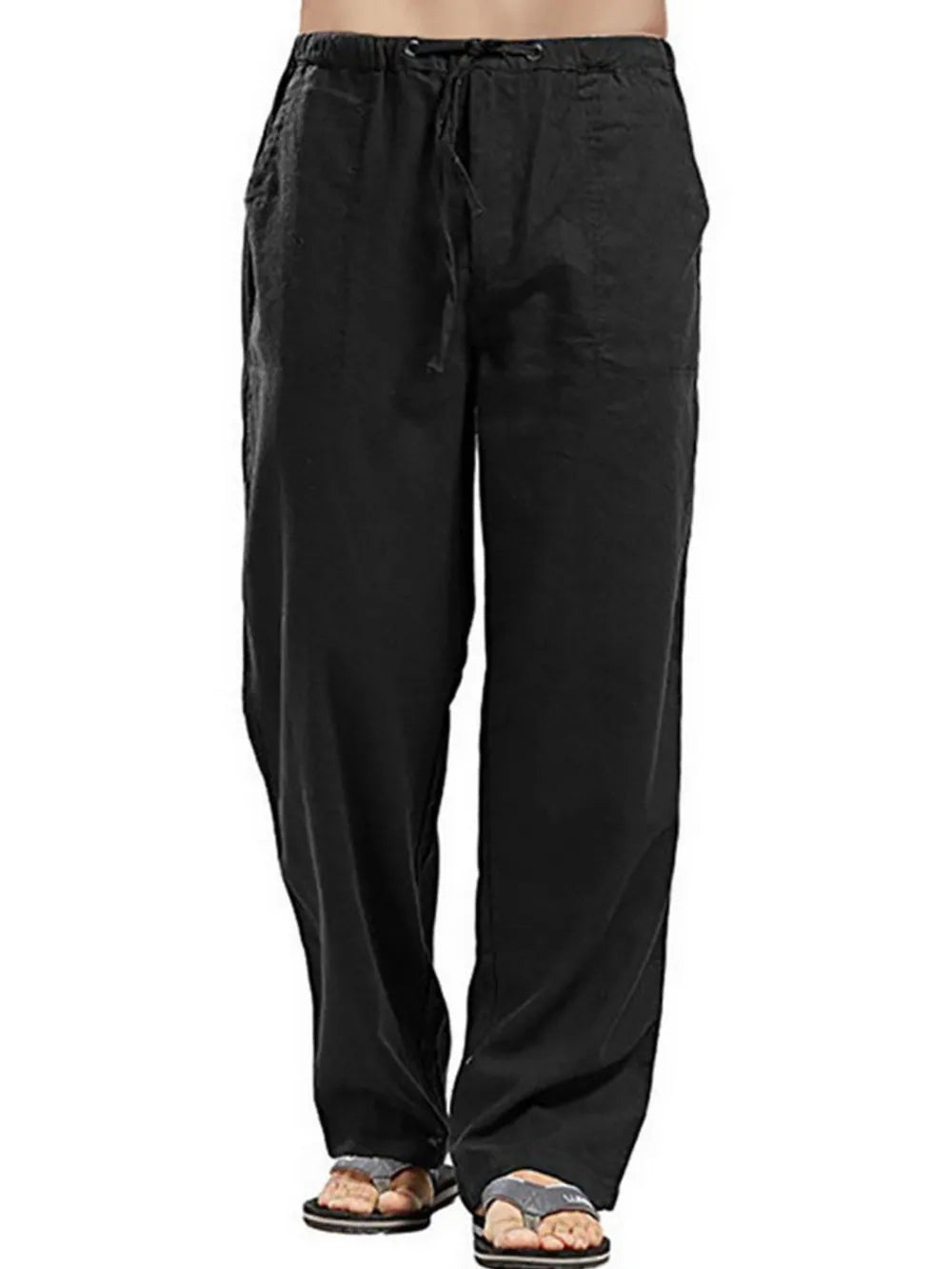 Men's Straight Leg Pants Plus Size.