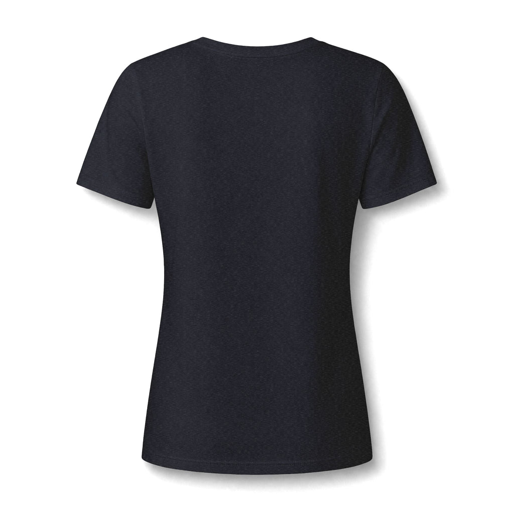 Women's Relaxed Heather CVC V-Neck Tee Printify