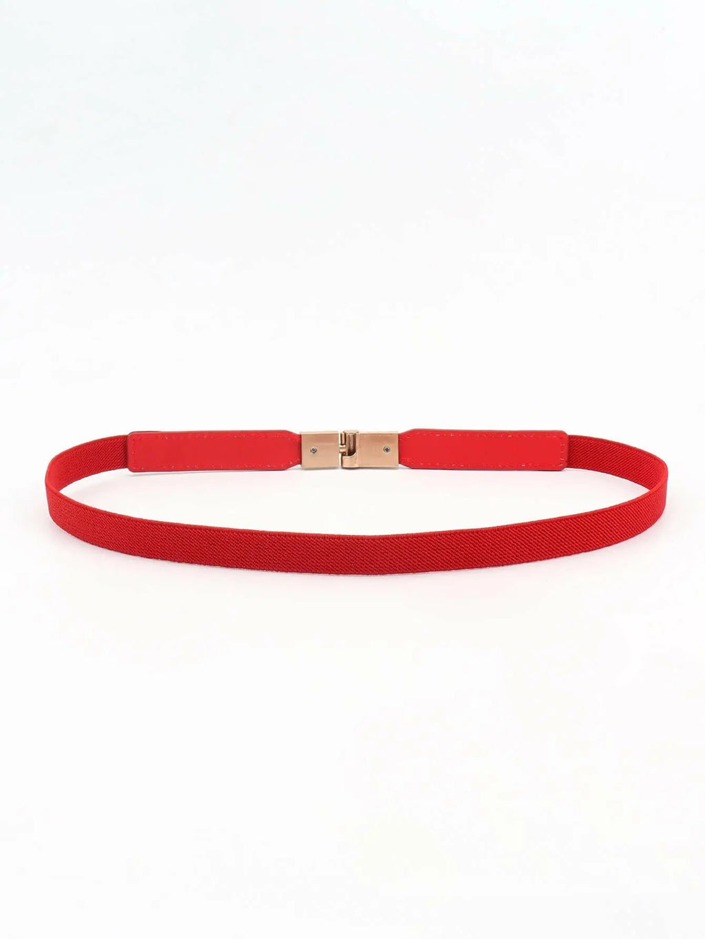 PU Elastic Skinny Belt.