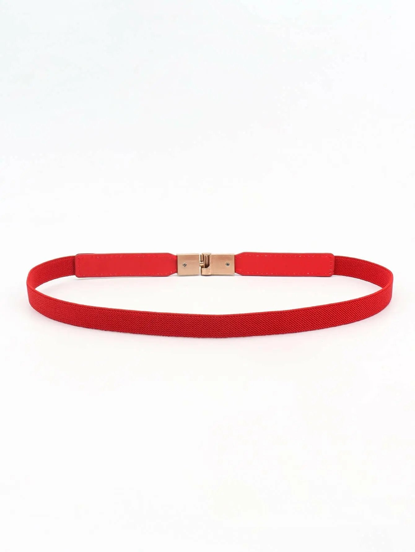 PU Elastic Skinny Belt.