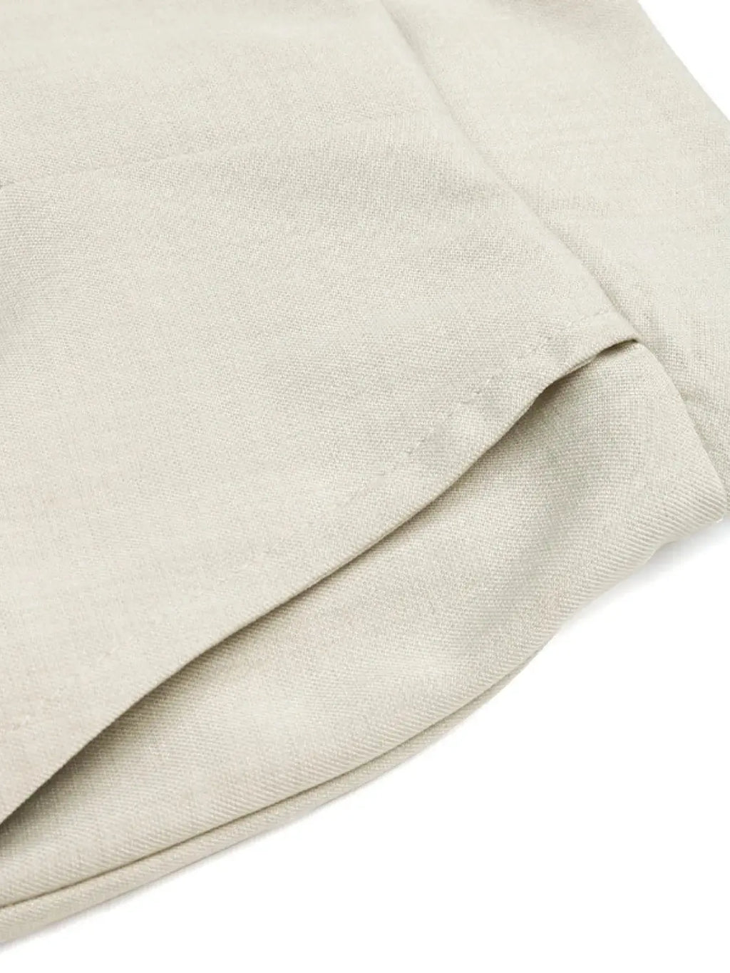 Slit Wide Leg Pleated Pants.