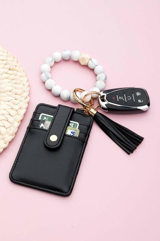 Key Ring Wallet Bracelet.