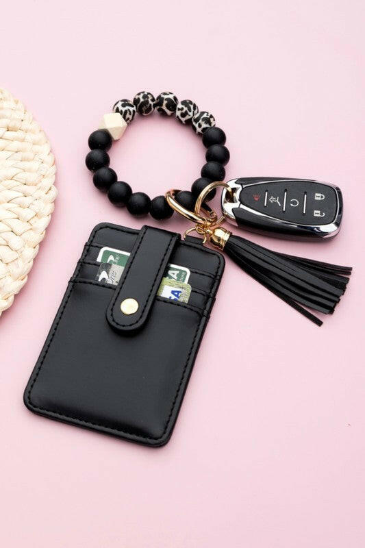 Key Ring Wallet Bracelet.