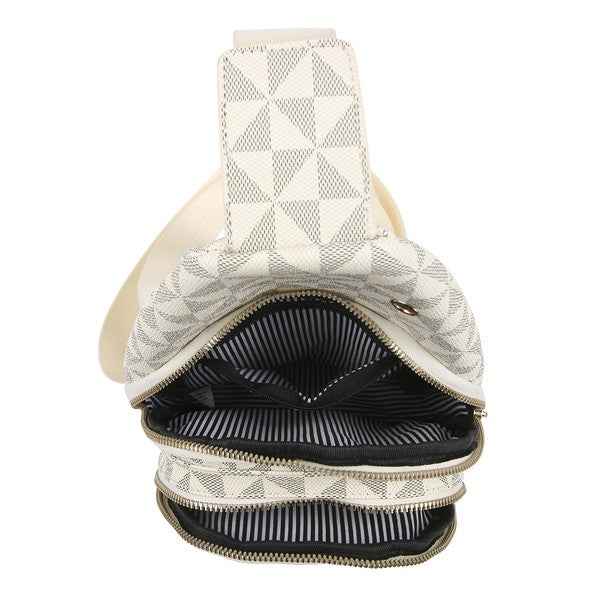 Pattern Sling Backpack