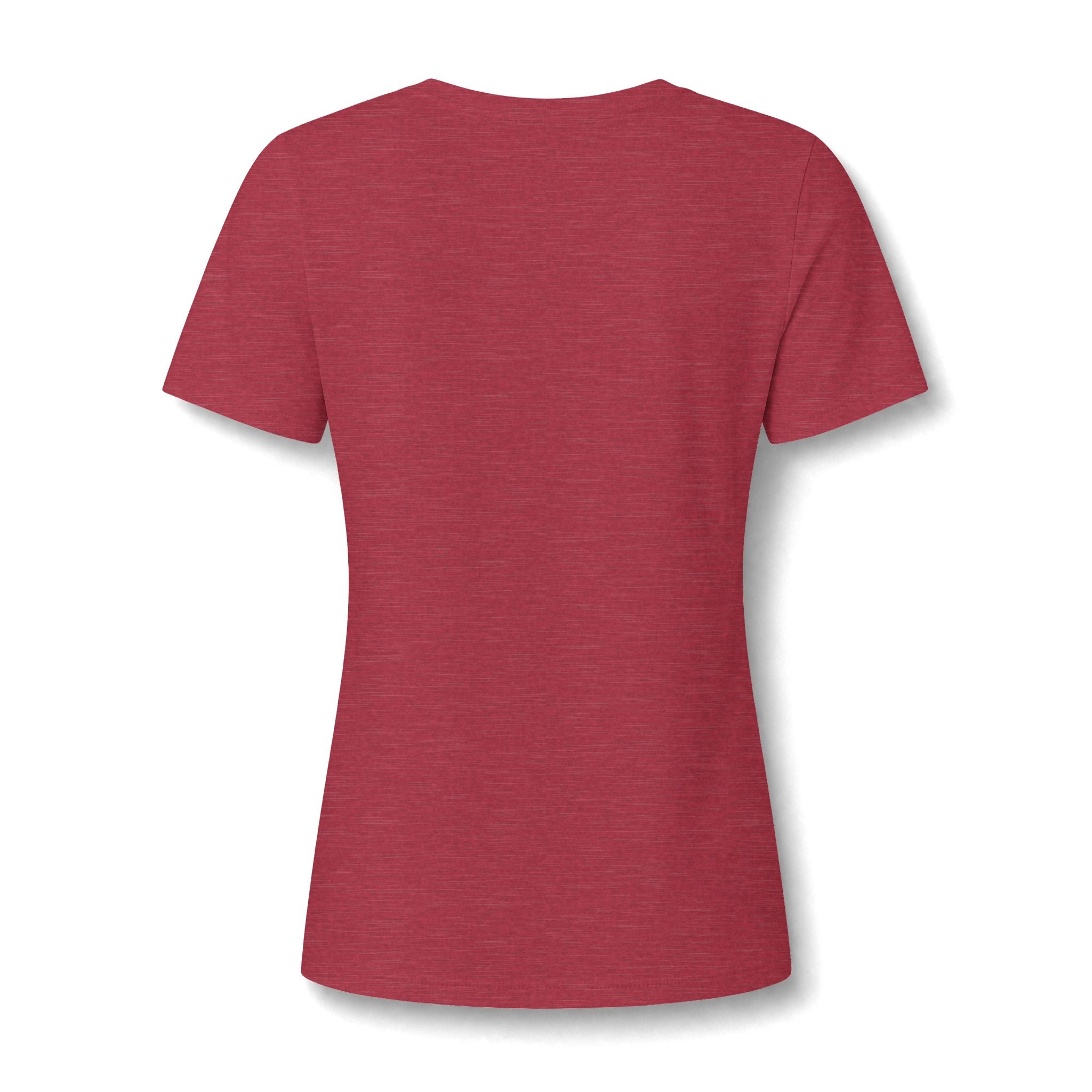 Women's Relaxed Heather CVC V-Neck Tee Printify