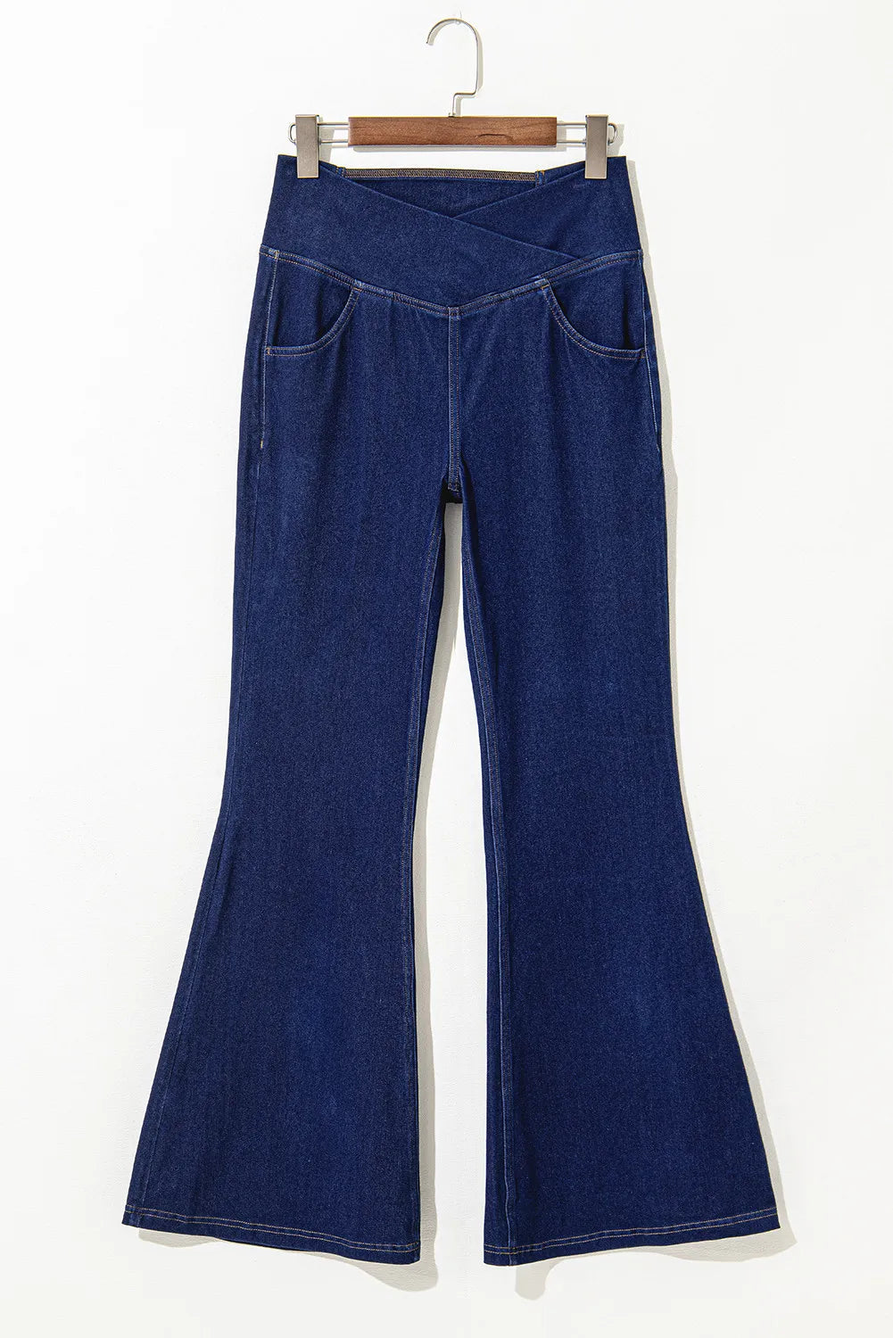 Waist Flare Jeans.
