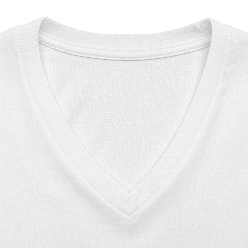 Women's Relaxed Heather CVC V-Neck Tee Printify