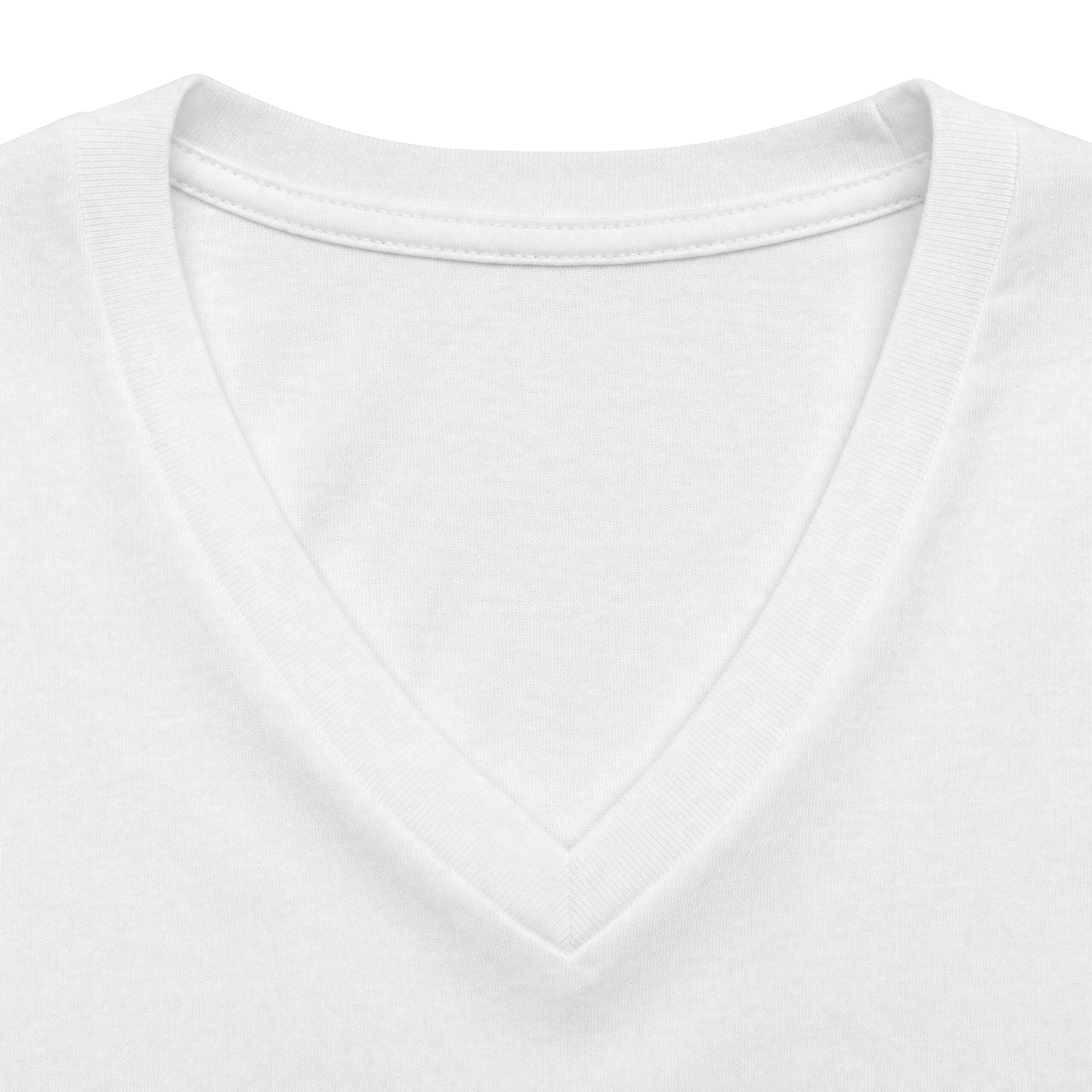 Women's Relaxed Heather CVC V-Neck Tee Printify