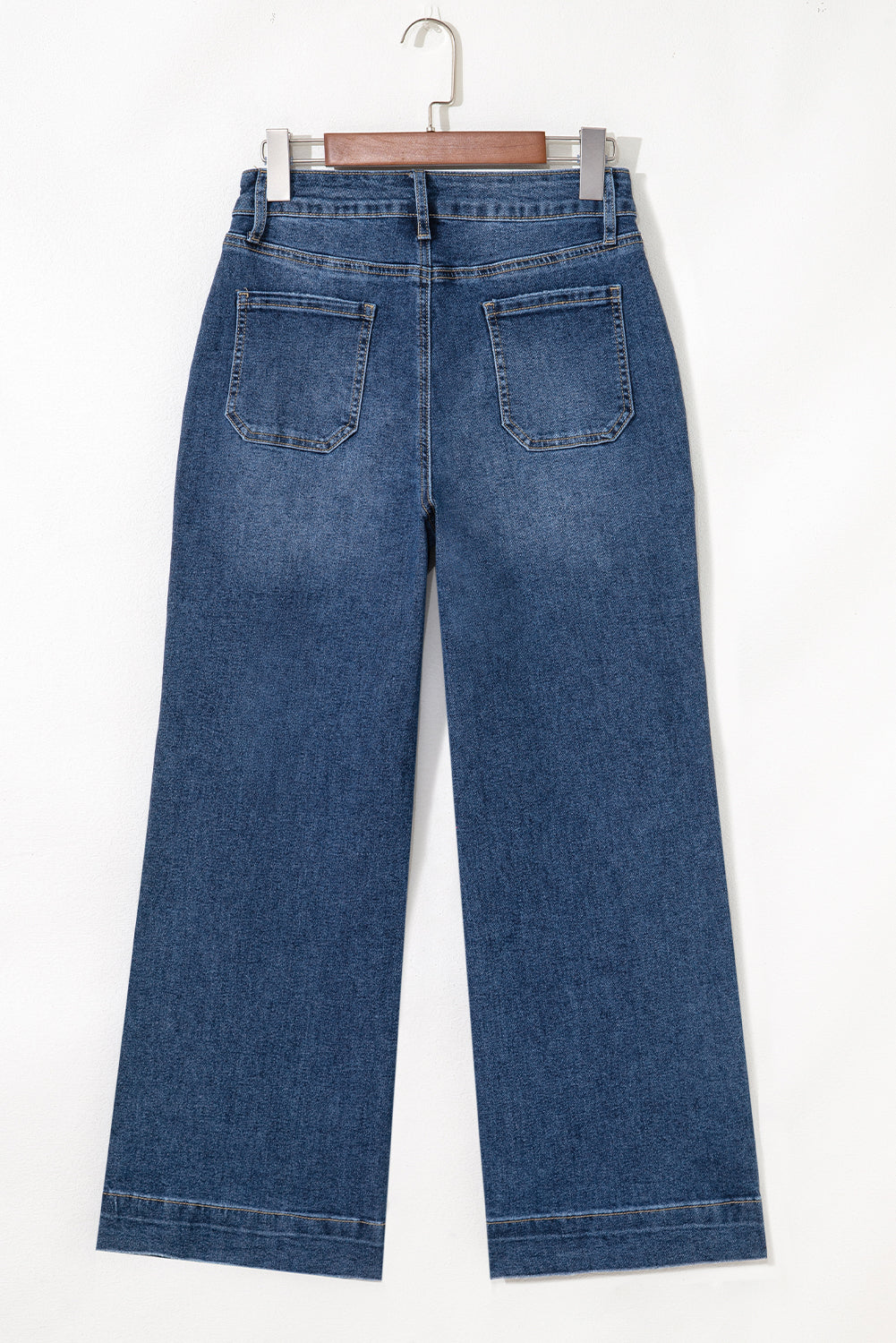 Ashleigh Blue Cropped High Rise Wide Leg Jeans Dear-Lover Dropshipping