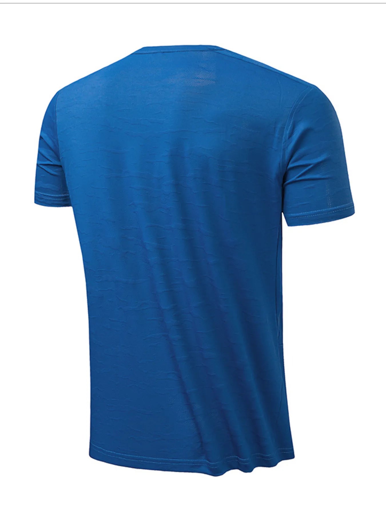 Men's Plus Size Round Neck Short Sleeve Active T-Shirt.