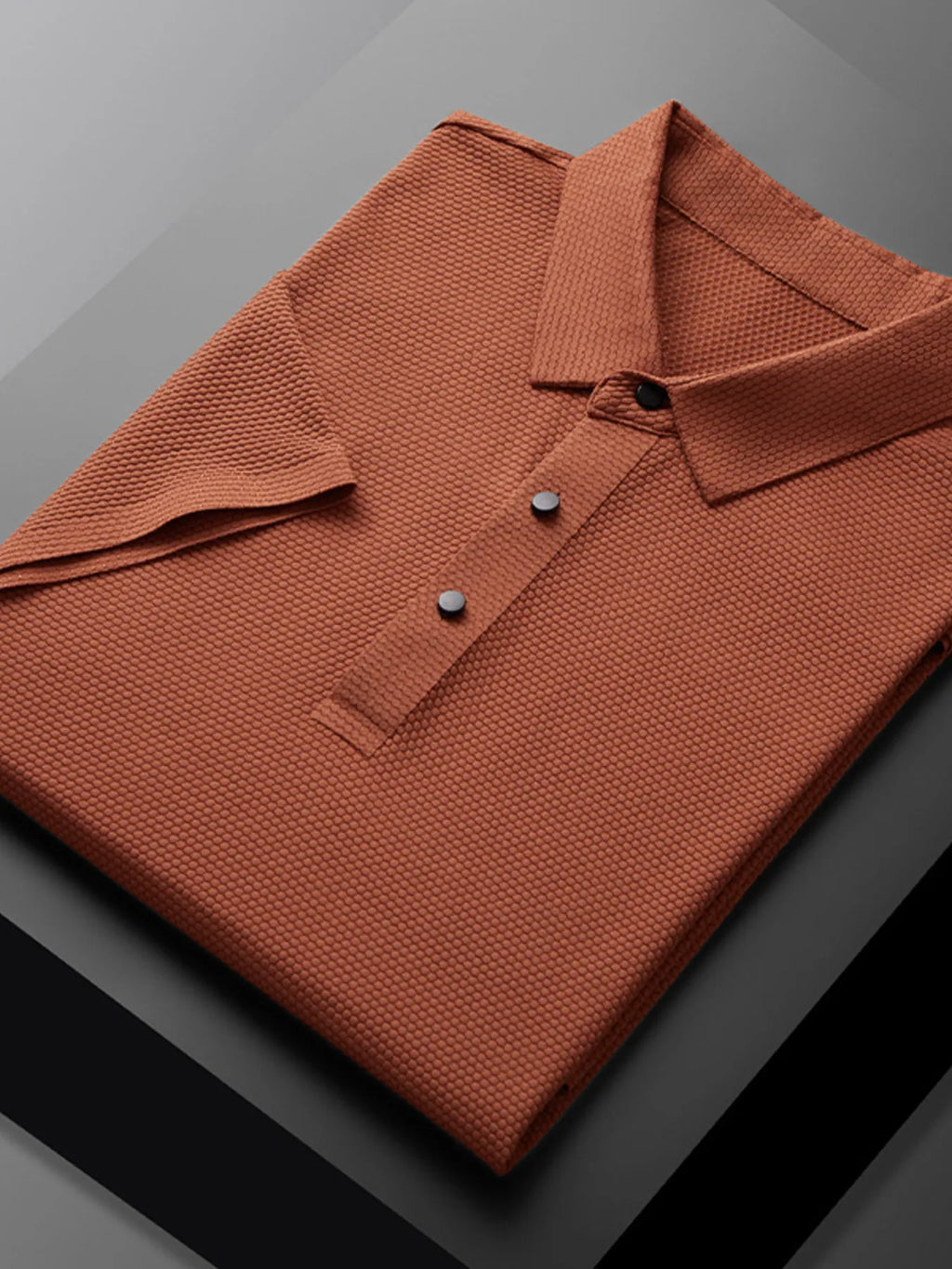 Men's Plus Size Short Sleeve Polo Shirt.