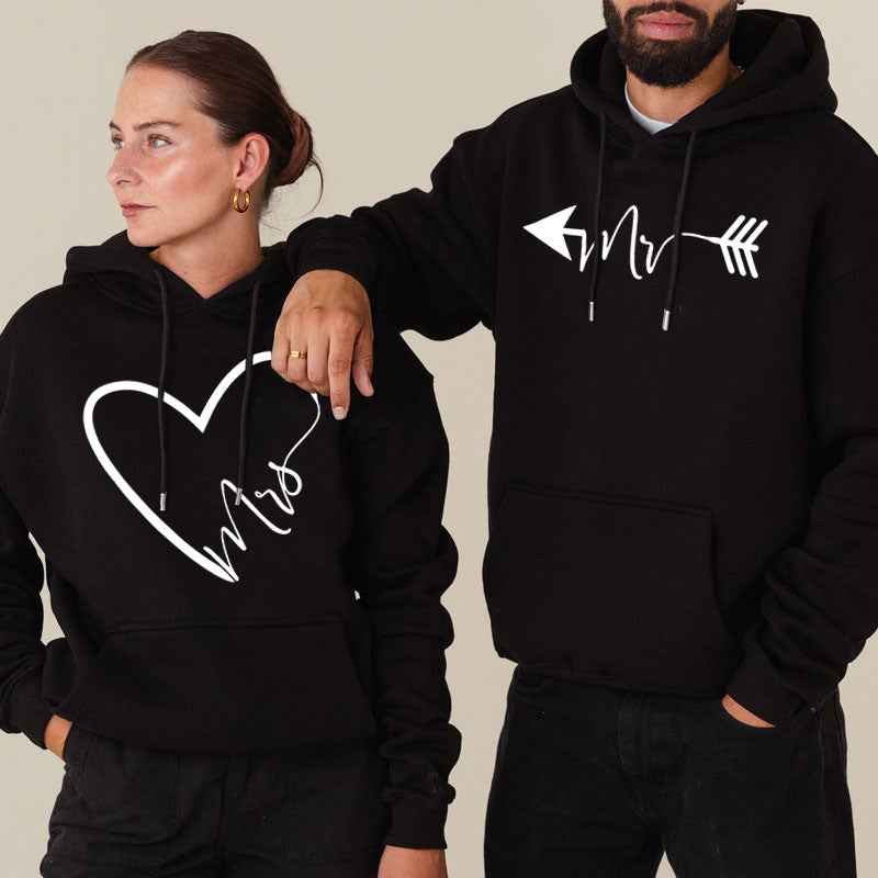 Heart Mis Arrow Mi Funny Design Sweatshirt Couple Fashion Lo