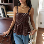 Wave point camisole vest for women eprolo