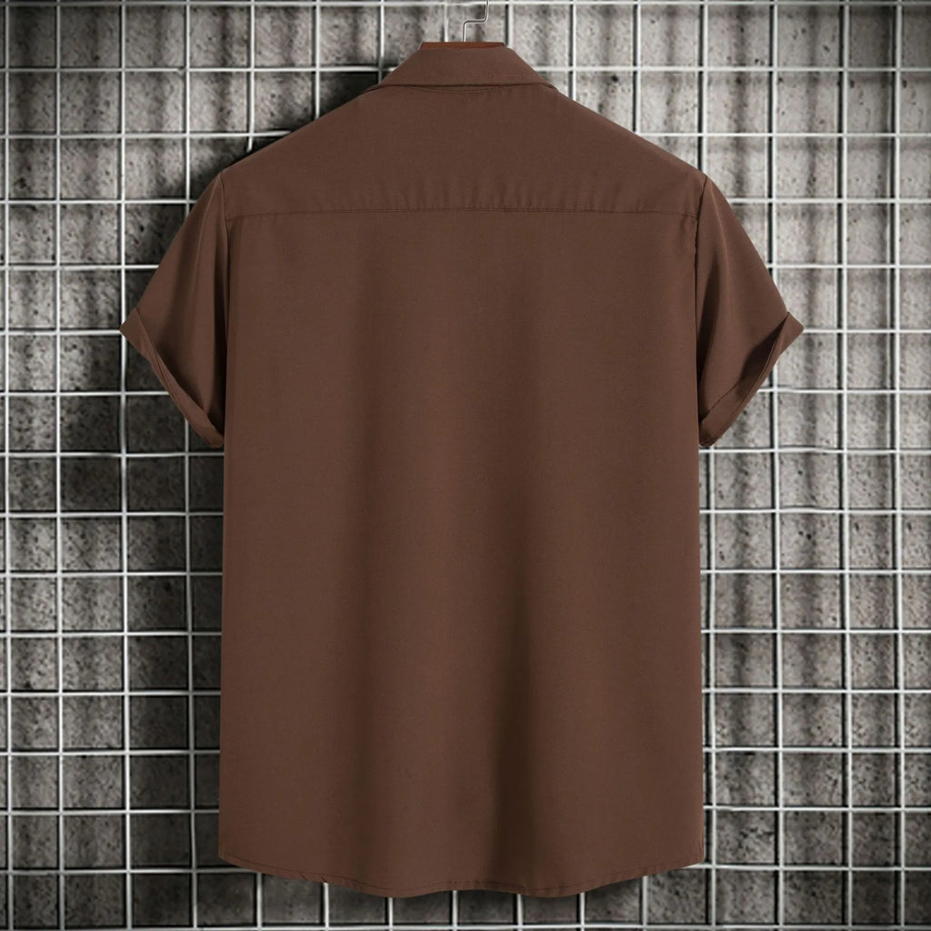 Casual Button-Up Shirt.